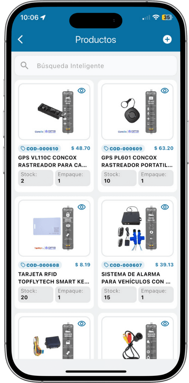 iDrix Contable en iPhone