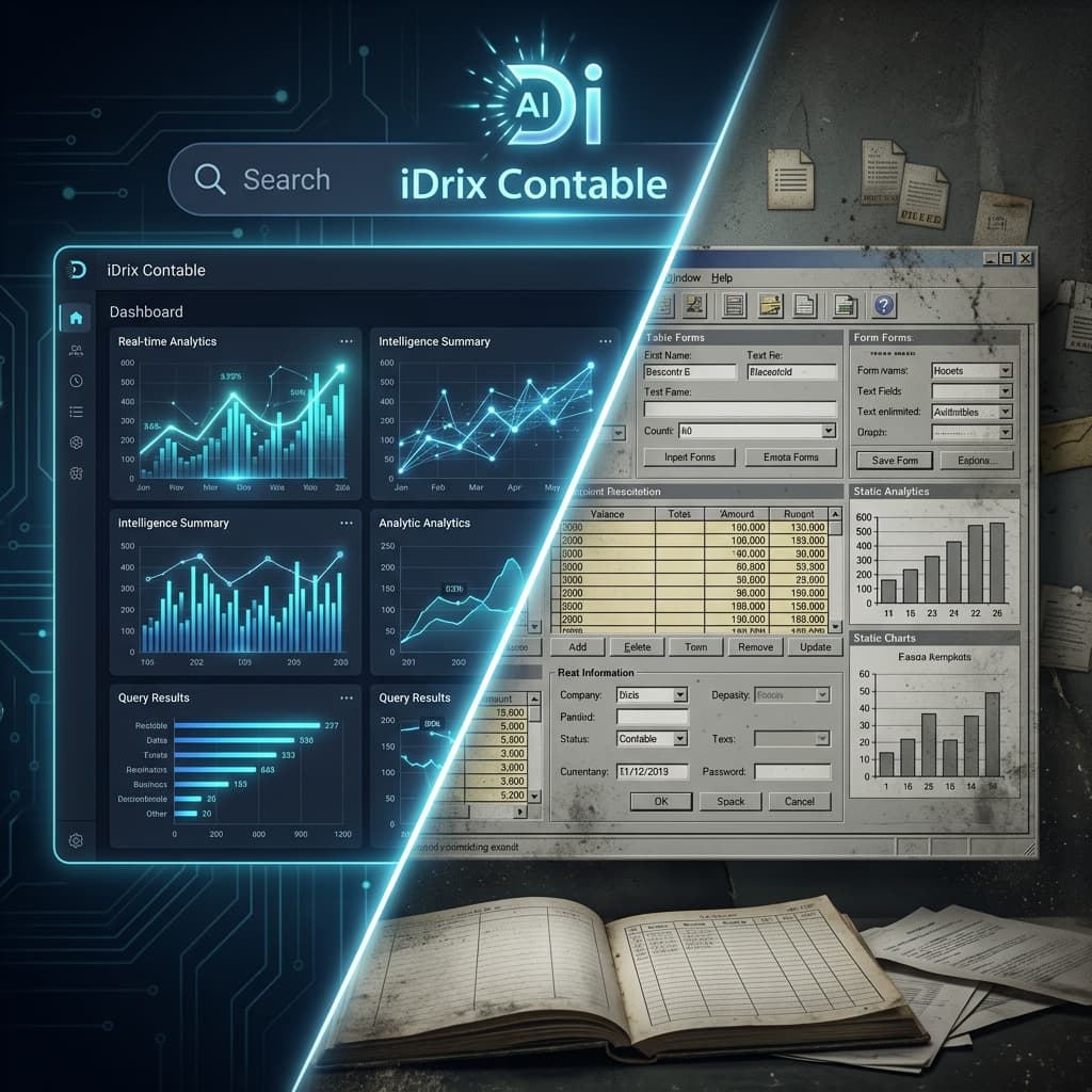 Por qué iDrix Contable vence a la competencia