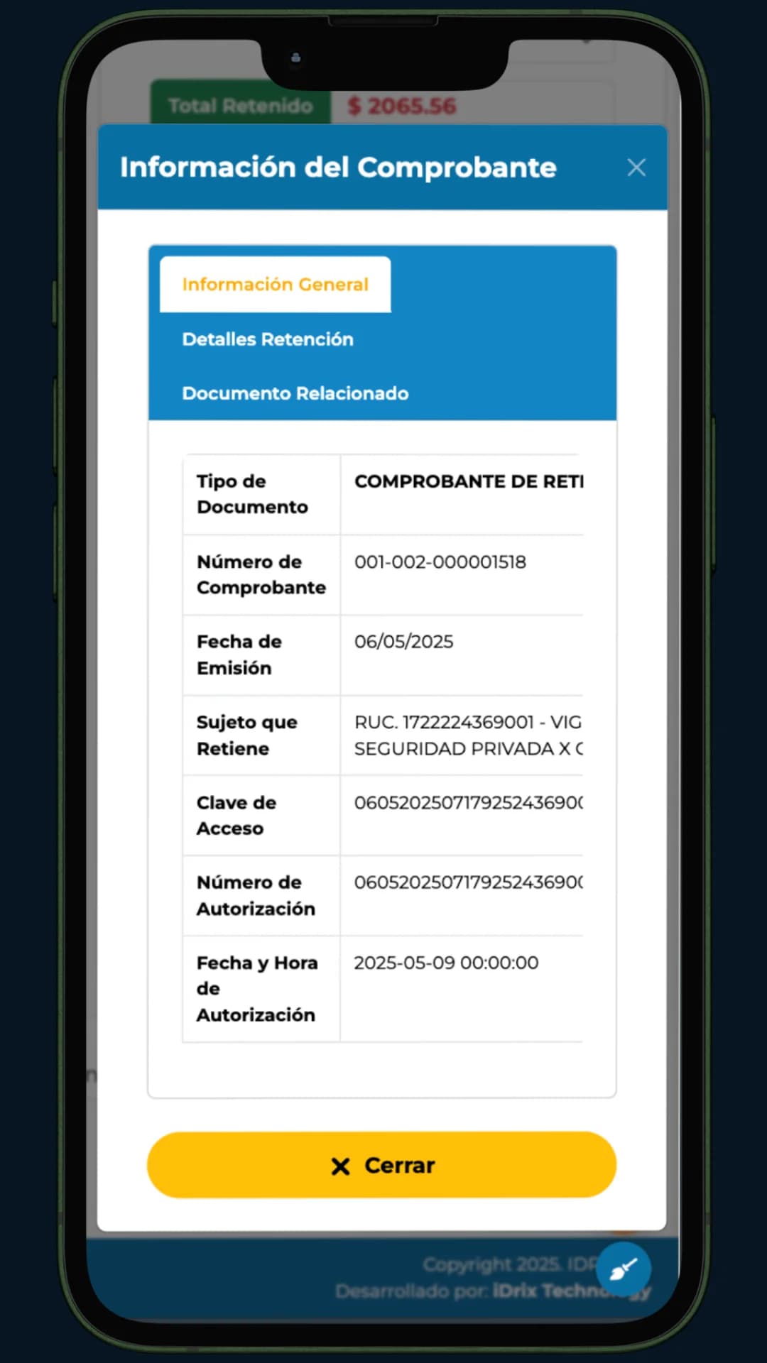 Tabla de retenciones en la fuente SRI Ecuador